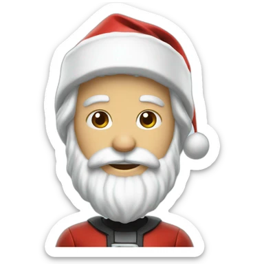 antman santa sticker