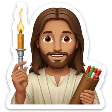 jesus but he’s high as hell on the mary jane sticker