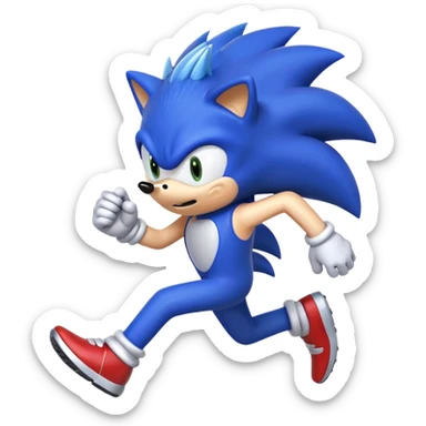 Sonic the hedgehog  sticker