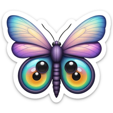 Moth eyes sticker