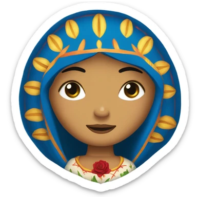 virgen de guadalupe sticker