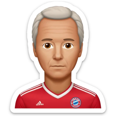 FC Bayern Munich classic Beckenbauer sticker