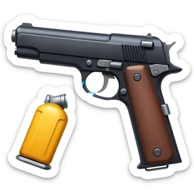 i want to make an X usingin to gas pistols sticker