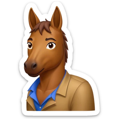 Bojack horseman sticker
