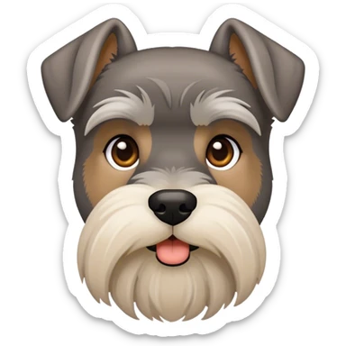 Schnauzer sticker
