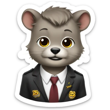 Hyrax kpop fan sticker