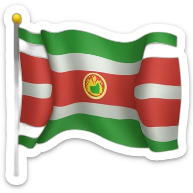 tatarstan flag sticker