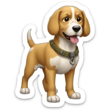 Chienne de guerre sticker