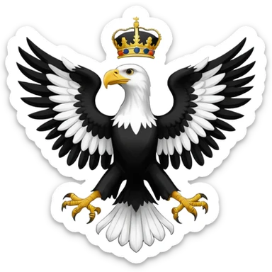 Flag of Kingdom of Prussia sticker