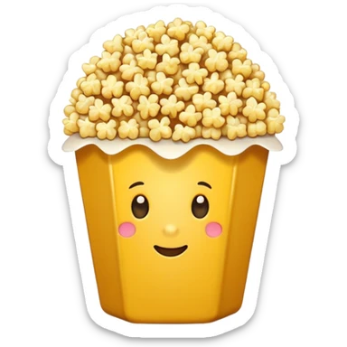 PooCorn ball sticker