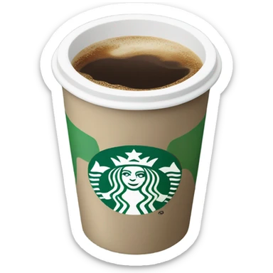 Coffee Starbucks sticker