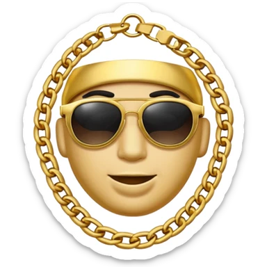 Gangsta emoji  sticker
