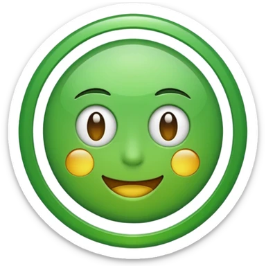 Verification emoji sticker