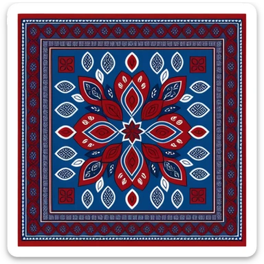 Ajrak sindh sticker