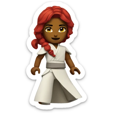 Nia from ninjago sticker