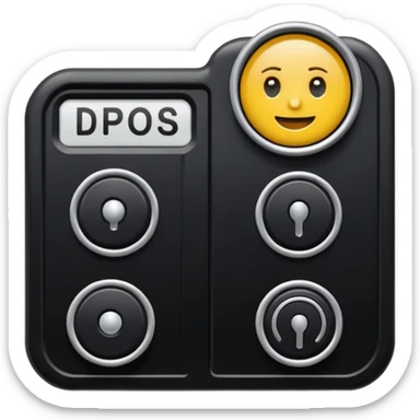 drive through restaurant employee intercom sticker