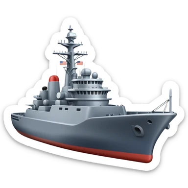 modern Navy ship sticker