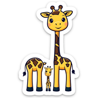 Giraffe  sticker