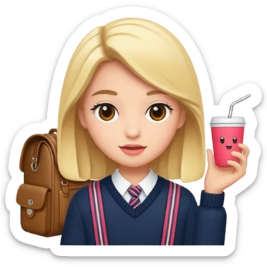Preppy aesthetic  sticker