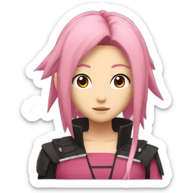 Sakura haruno sticker