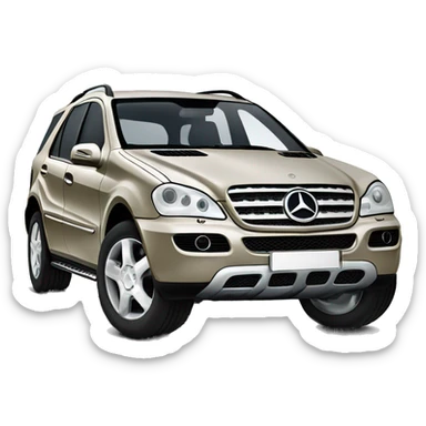 Mercedes ML 270 2000 sticker