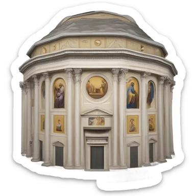 parma battistero sticker