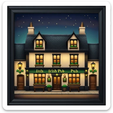 irish pub emoji sticker