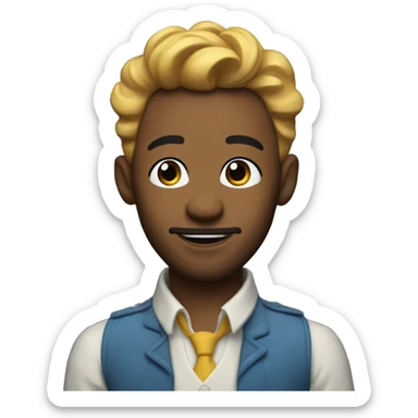 Astro from dandy’s world sticker