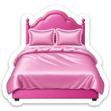 barbie bed sticker