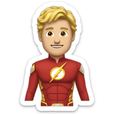 Flash macqueen sticker