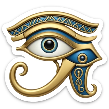 Horus eye Warhammer 40000 sticker
