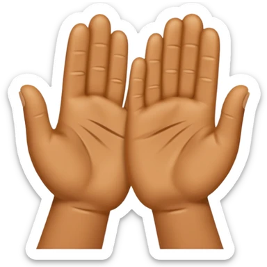 clapping hands sticker