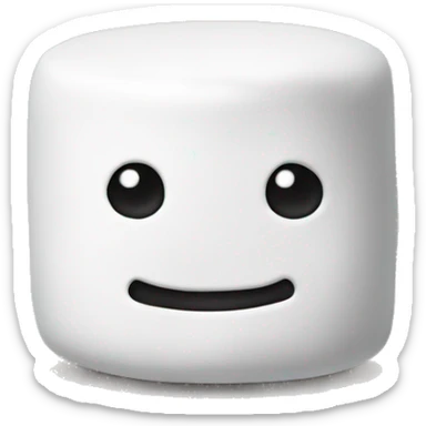 MARSHMALLOW sticker