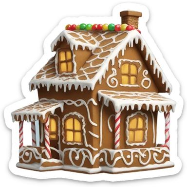 Gingerbread House  sticker