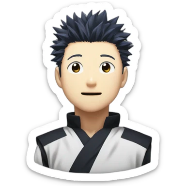 yuji itadori jujutsu kaisen sticker