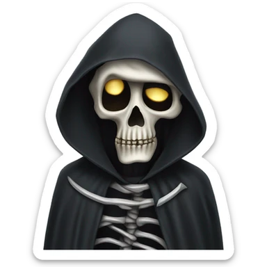 Grim reaper animated sticker