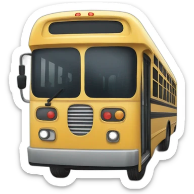 city bus sticker