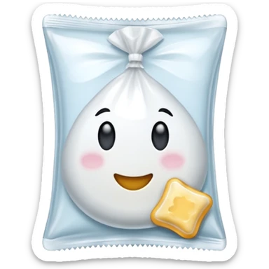 Sachet de sucre vanillé sticker