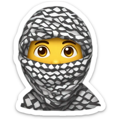 Keffiyeh sticker