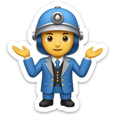 mach mir jemand mit anzug sticker