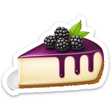 Blackberry cheesecake  sticker
