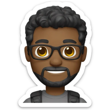 funko Pop 36 year old white male with glasses sticker