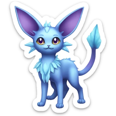 Espeon-Vaporeon full body sticker