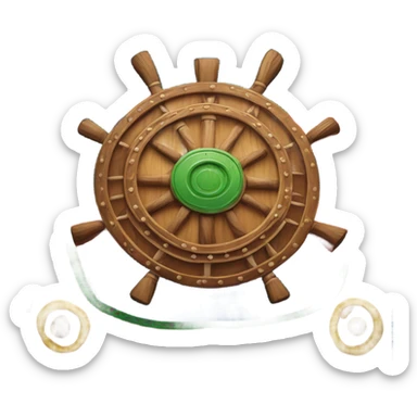 Romani gipsy square flag sticker