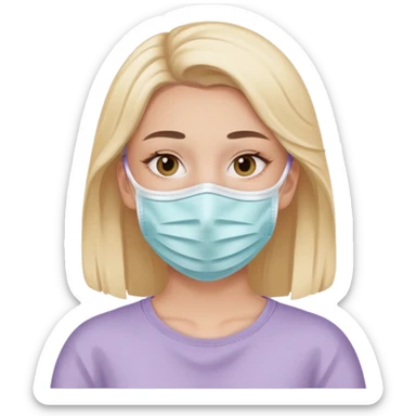 cute pastel colors skin care sticker