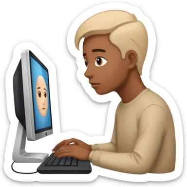 Internet sigh  sticker