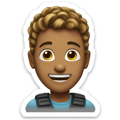 happy moment sticker