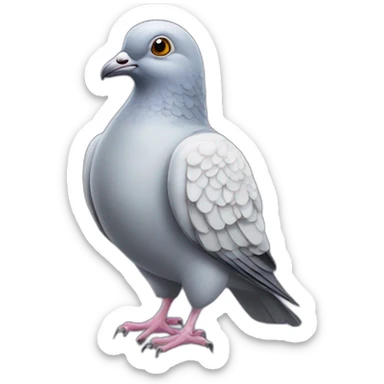 Informaticien pigeon sticker