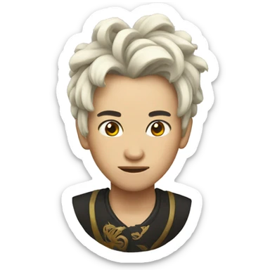 A chinese dragn sticker