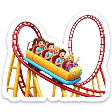Amusement Park Rides sticker